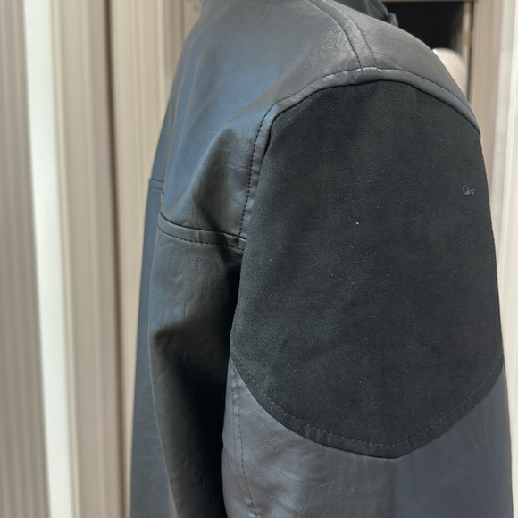 F COLLECTION Men Leather Jacket.  New with Tag - Picture 8 of 12
